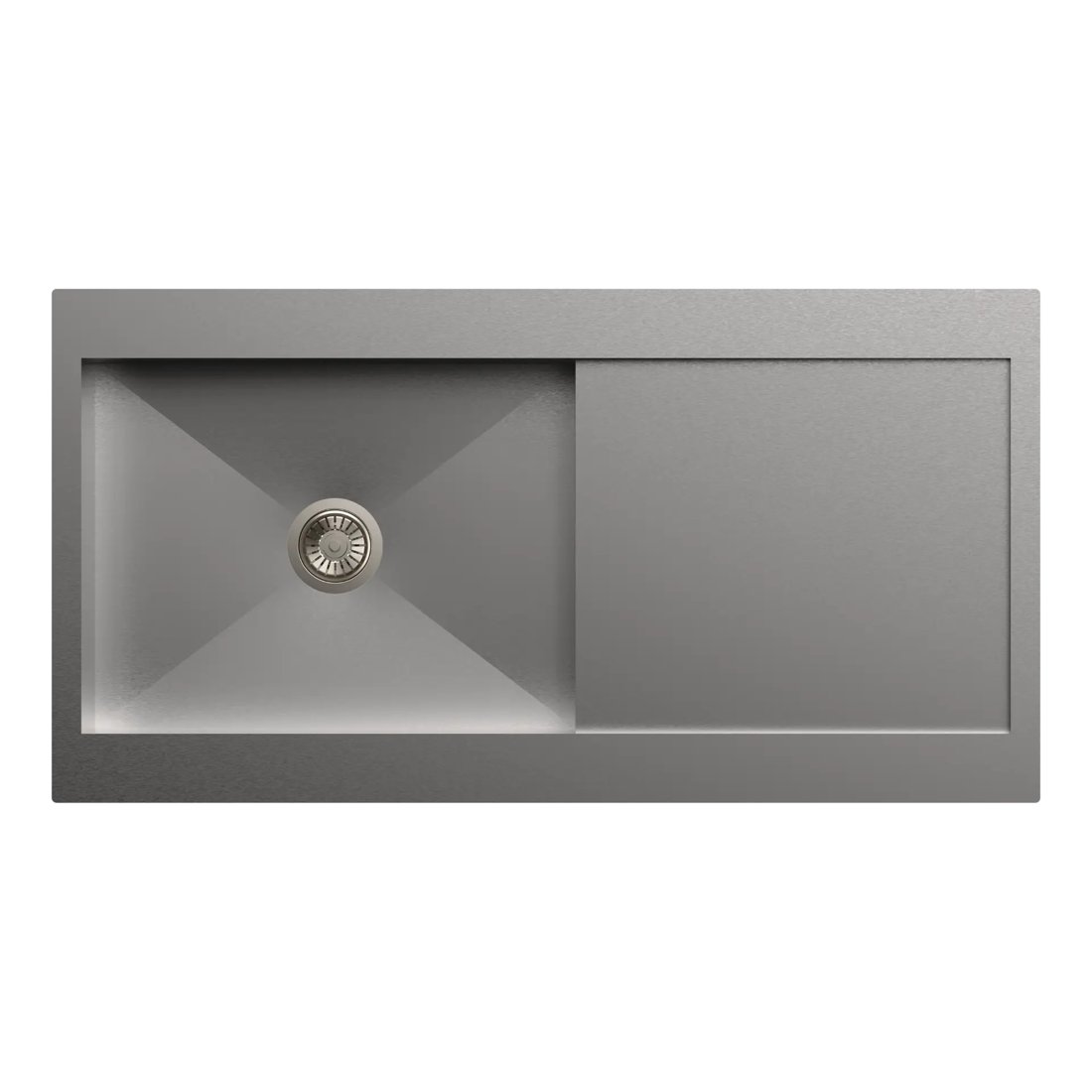 Carysil Rege Single Bowl With Drainer 40x20x8 dimensions