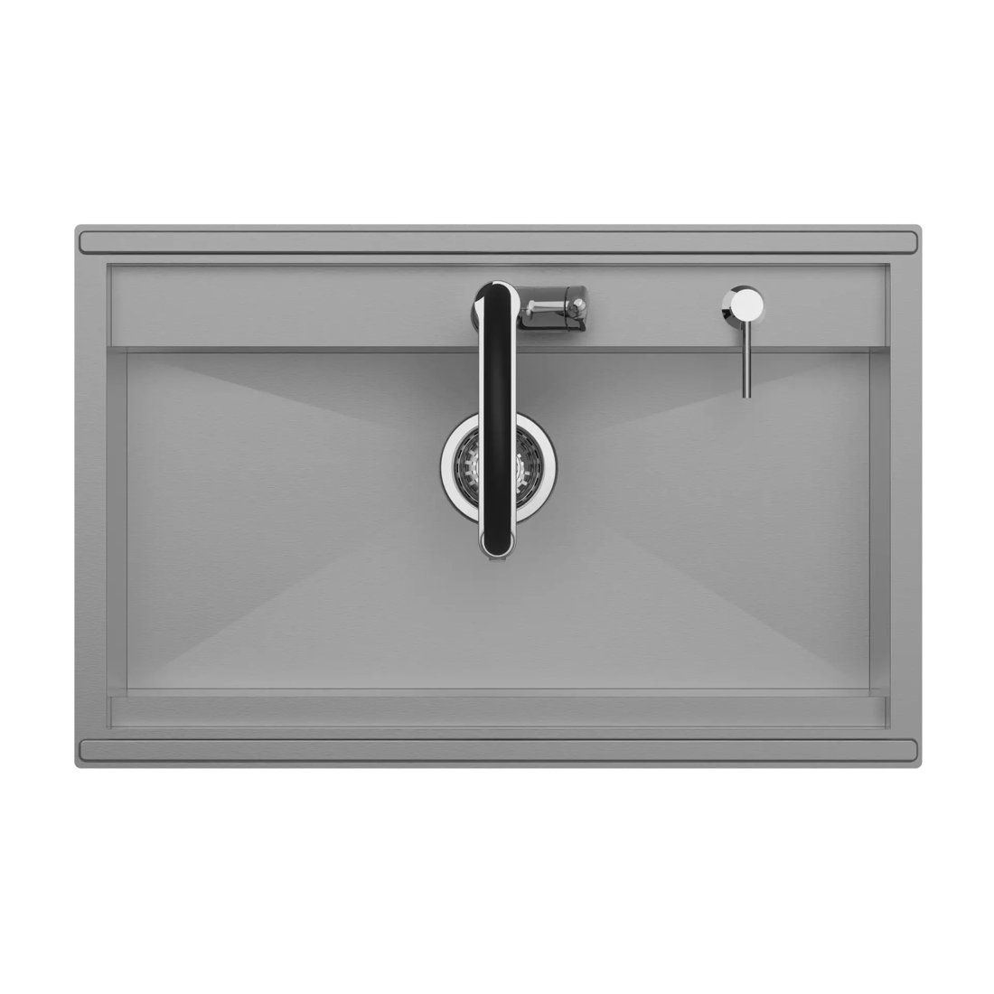 Carysil Step Up Sink 31x20x10 dimensions