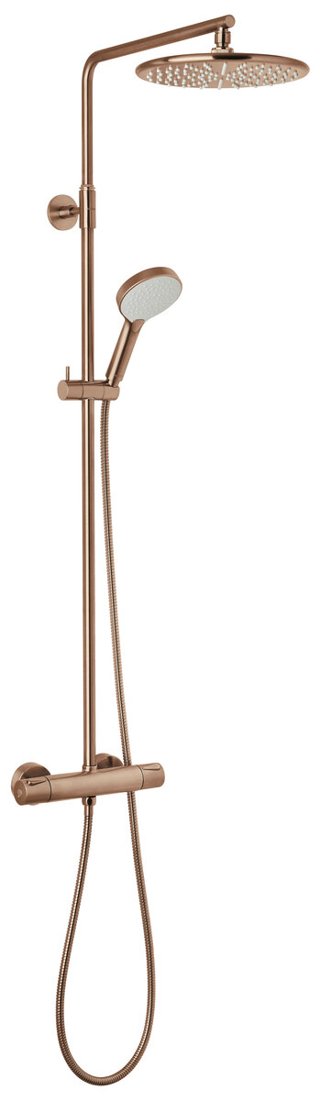 Basin Mixer - Medium brushed copper