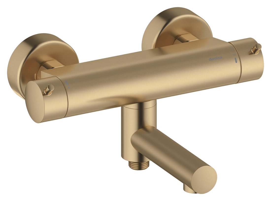 Basin Mixer - Medium brushed bronze