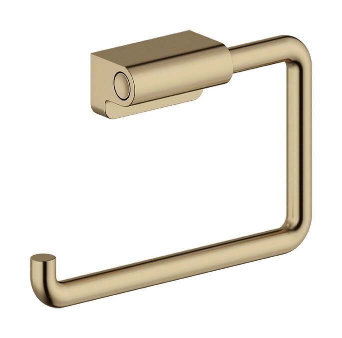 Basin waste, always open brushed bronze