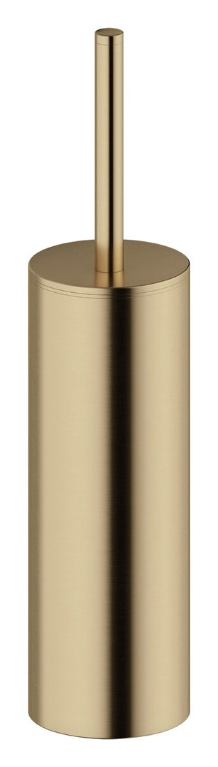 Built-in shower shelf brushed bronze