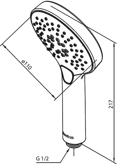 Hand Shower graphite grey