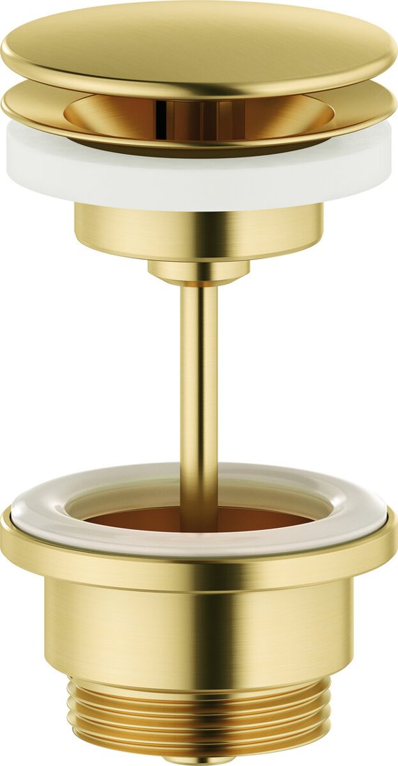 Siphon brushed brass