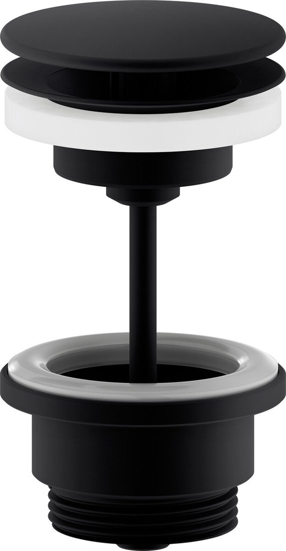 Toilet brush matt black