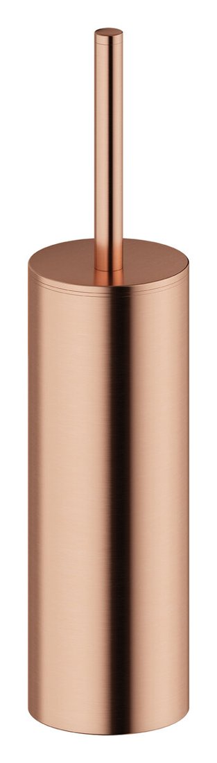 Toilet roll holder brushed copper
