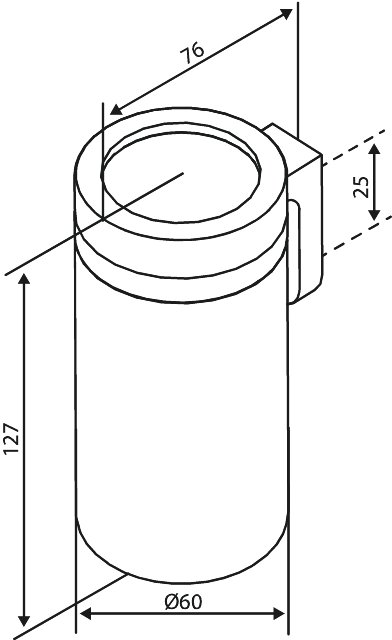 Toothbrush tumbler with holder steel
