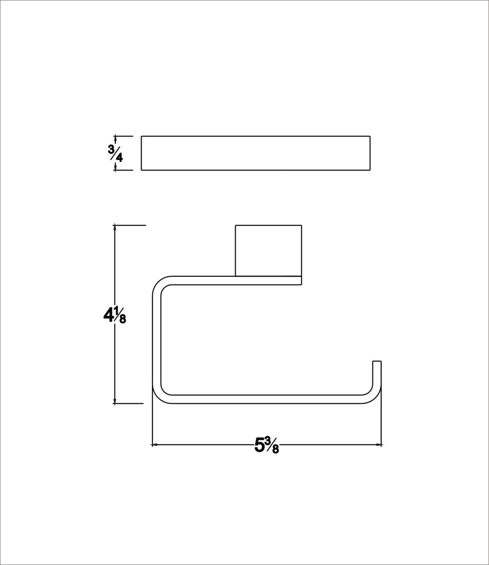 97019905BN Toilet Roll Holder