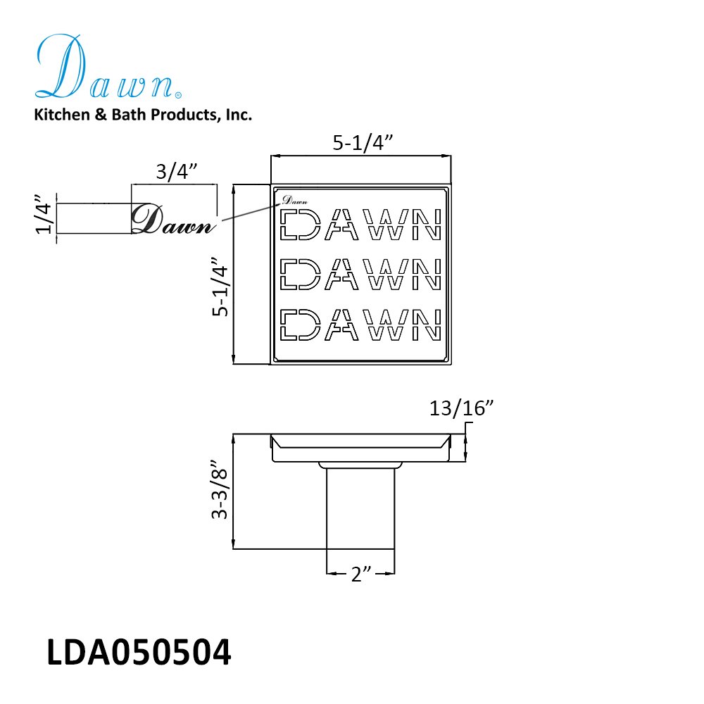 Dawn Series 5" LDA050504 (push-in)