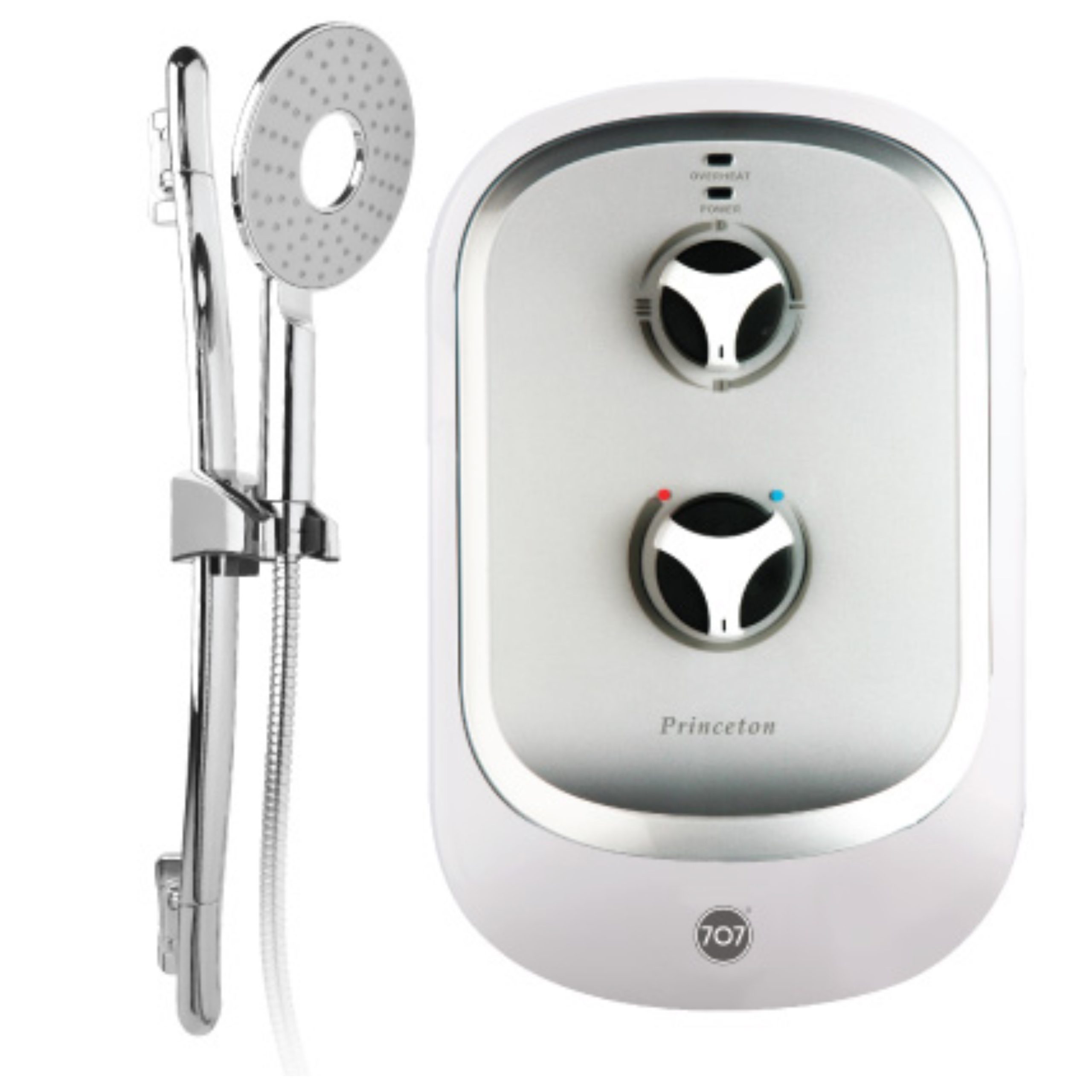 707 Princeton Instant Heater PR1701 With Chrome Hand Shower Set